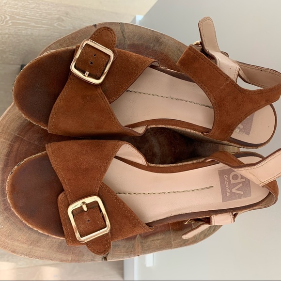Dolce Vita cork platform wedges. - Picture 5 of 5